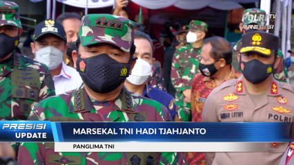 Panglima TNI dan Kapolri Meninjau Penanganan Covid-19 di Pati