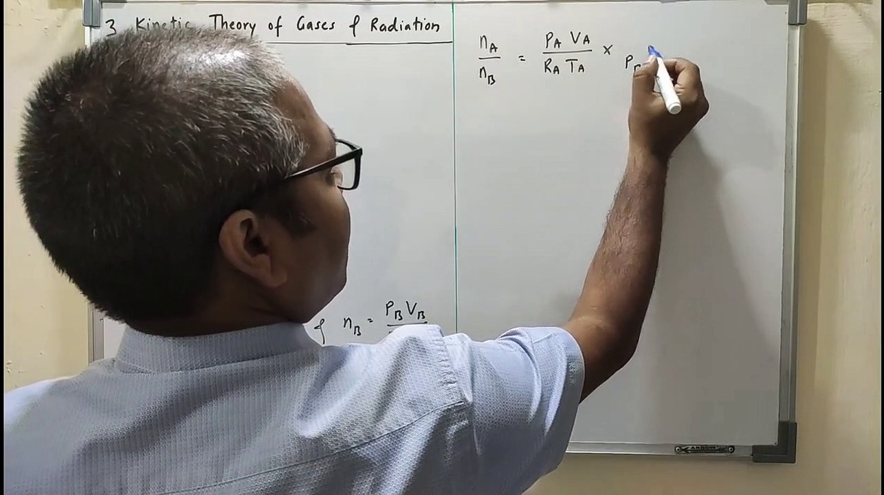 Kinetic Theory of Gases&Radiation I Part1 I Solution of Textual Numericals I Maharashtra State Board
