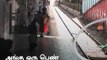 Fearless Police Officer Saves The  Life Of A Criminal Lady At Dadar Railway Station