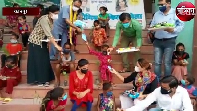 कोरोना की तीसरी लहर का बच्चों में ज्यादा खतरा, आरोग्यधाम ने बांटी दवाइयां