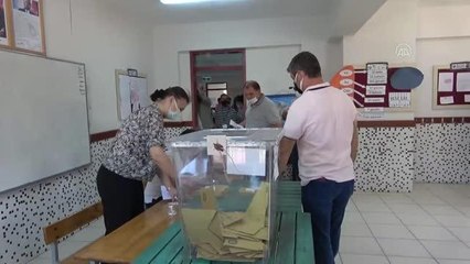 Germencik'te muhtarlık seçimi yapıldı