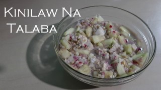 How to Make Kinilaw na Talaba | ceviche