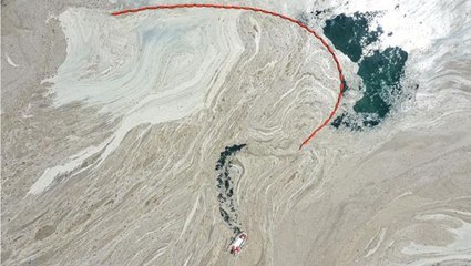 Marmara Denizi'ni öldüren deniz salyasını temizleme çalışmalarına başlandı