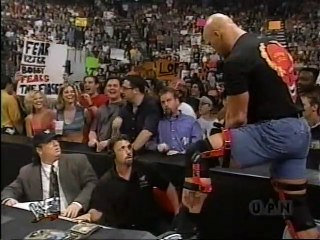 Stone Cold Attacks Michael Cole (2001-06-21)