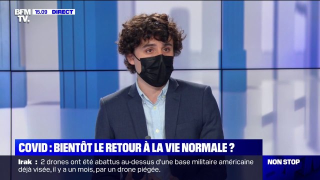 Covid-19: Elias Orphelin, contributeur de CovidTracker, évoque une tendance baissière sur la totalité des indicateurs