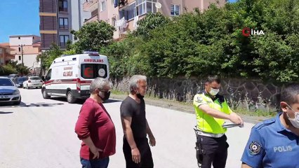 Sokağa çıkma kısıtlamasında kafa kafaya çarpıştılar