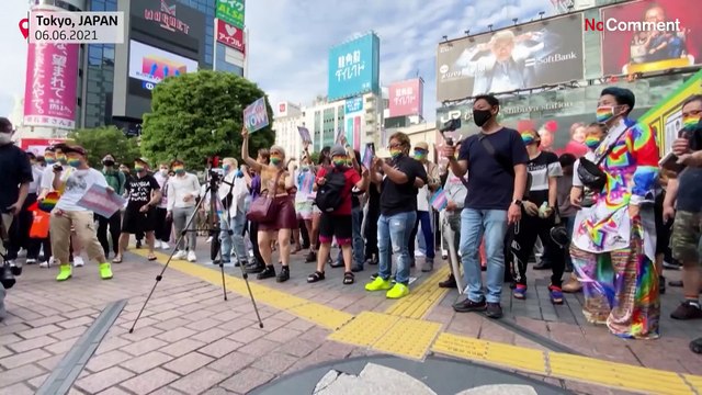 LGBTQ campaigners demand equality in Japan