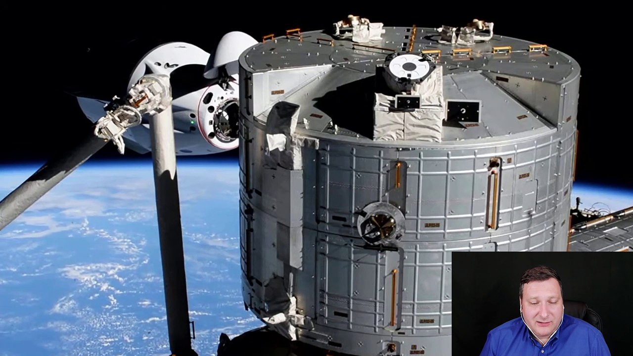 Crew Dragon 2 amarrage à l'ISS