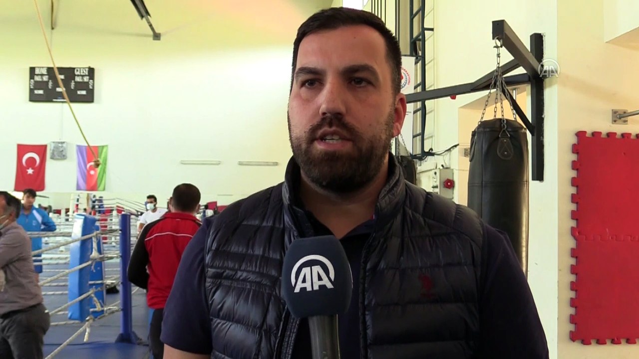 KASTAMONU - Avrupa Yıldızlar Boks Şampiyonası'na katılacak erkek milli takımının seçmeleri yapılıyor