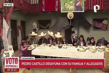 Pedro Castillo: “hemos herido algunas susceptibilidades, estamos para pedir disculpas”