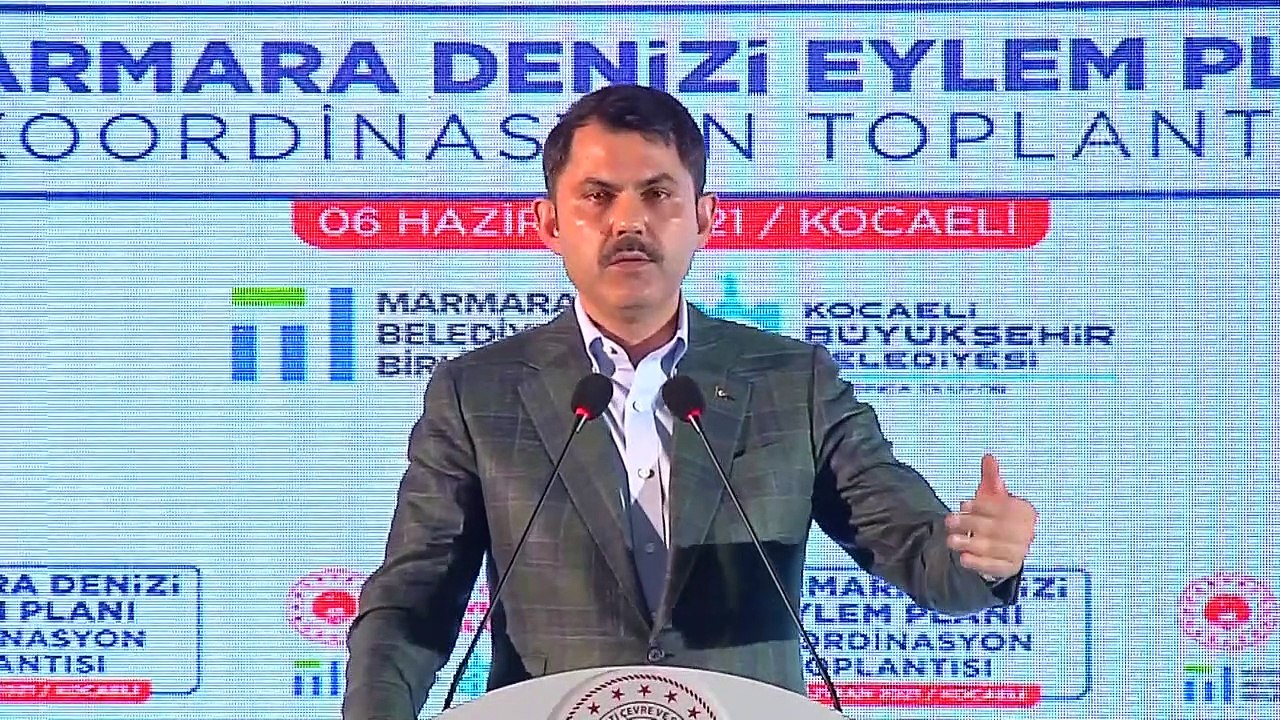 KOCAELİ - Kurum: '(Marmara Denizi Koruma Eylem Planı) Marmara Bölgesi'nde bir Koordinasyon Kurulu oluşturacağız'
