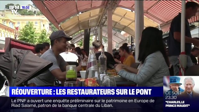 Déconfinement: les restaurateurs se préparent pour le nouvel assouplissement du couvre-feu mercredi