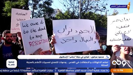 تغطية خاصة بعنوان"تصاعد الانتهاكات و الاعتقالات في القدس .. ودعوات للتصدي لمسيرات الأعلام بالمدينة المحتلة"