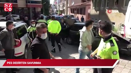 Descargar video: Film gibi kovalamaca sonucu yakalanan şahıstan pes dedirten savunma