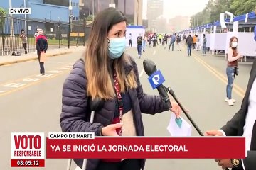 Segunda vuelta: solo 43 mesas de 55 se han instalado en Campo de Marte