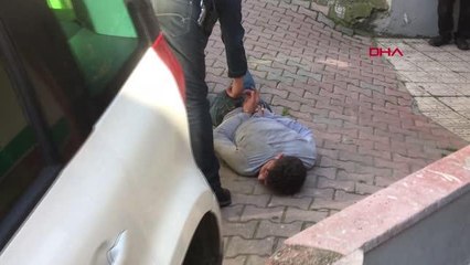 SAMSUN POLİSİ 40 KİLOMETRE PEŞİNE TAKTI, KOVALAMACA KAZAYLA BİTTİ