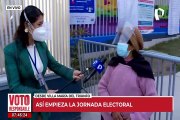Segunda vuelta: adultos mayores llegan muy temprano para votar en VMT