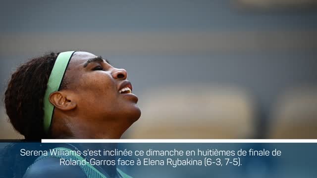 Roland-Garros - Serena Williams éliminée !