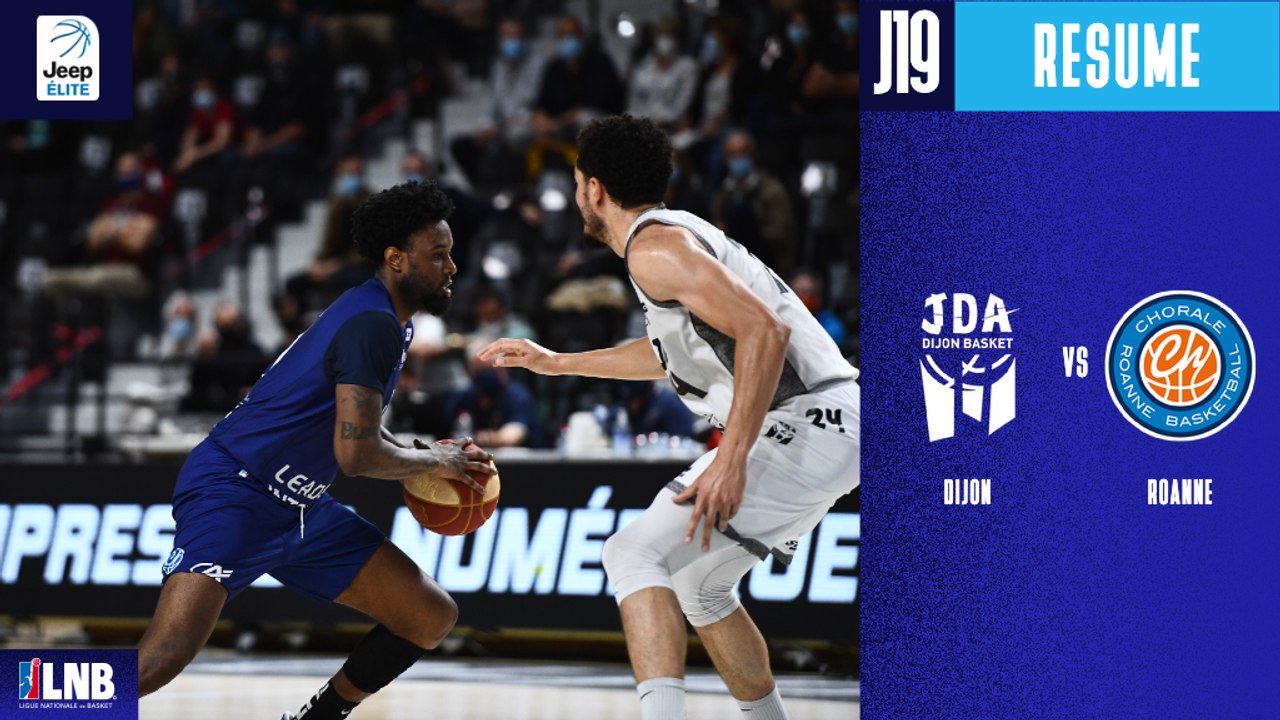 Dijon vs. Roanne (96-64) - Résumé - 2020/21