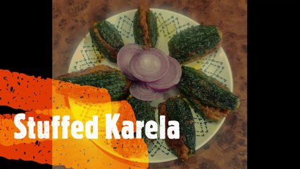 How to make Karela ka Bharwa | Stuffed Bitter Gourd  |Stuffed Karela | Vegan Dish | Bharwa Karela