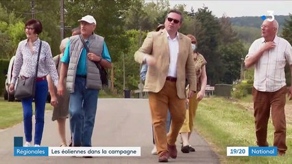 Régionales : les éoliennes, un véritable enjeu de campagne électorale