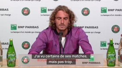Roland-Garros - Tsitsipas "surpris" par le forfait de Federer