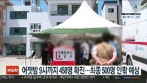 어젯밤 9시까지 458명 신규확진…500명대 예상