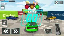 Car stunts 3d extreme gt racing city /shelby mustang / impossible tracks - android gameplay #7