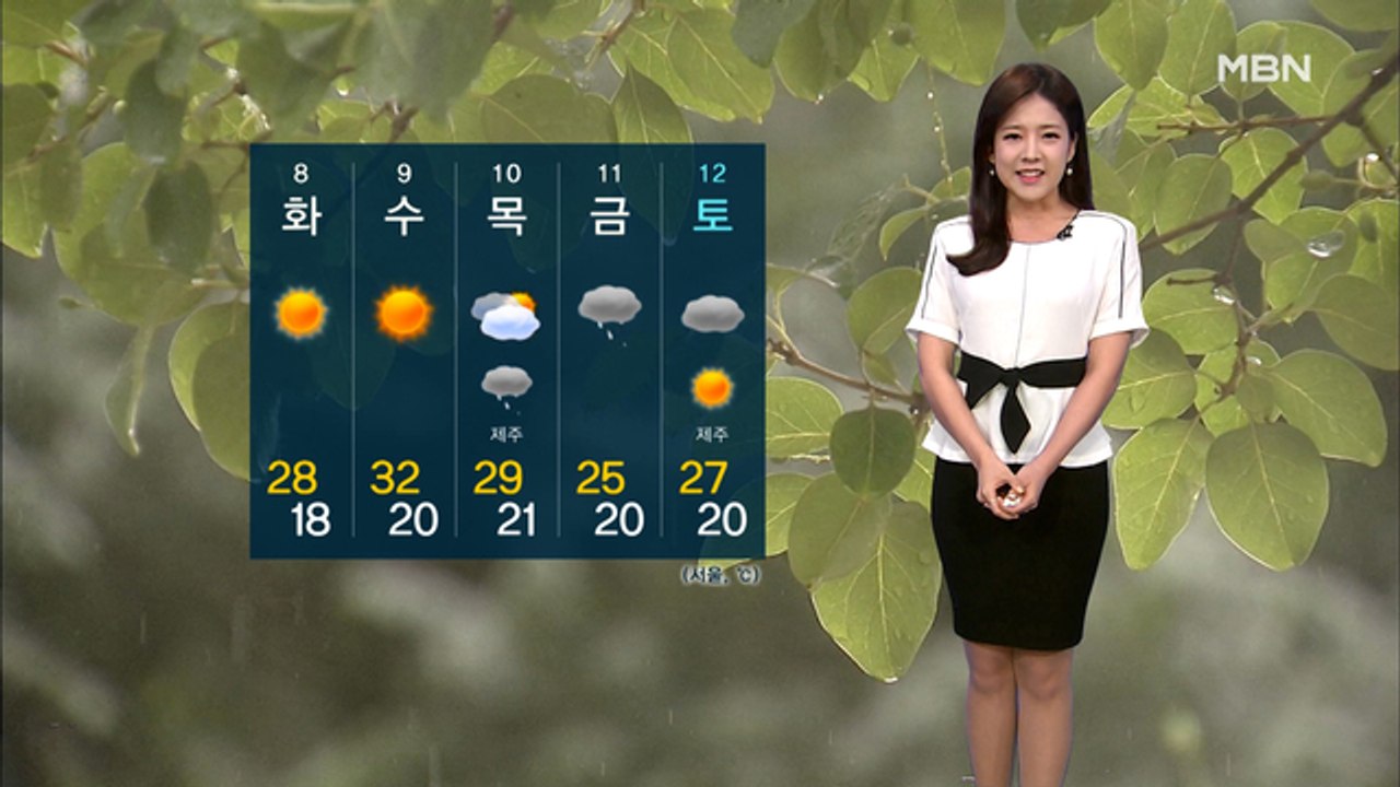 오늘 낮 더위 계속…서울 26도·대구 33도