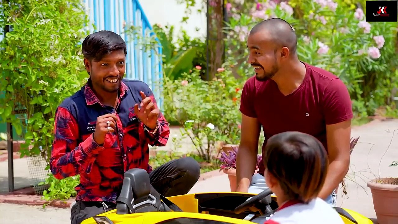 CHOTU DADA KI CAR RACE - छोटू दादा की कार रेस - Khandesh Hindi Comedy - Chotu Dada Comedy