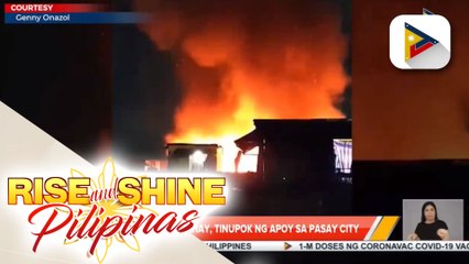 5 hanggang 7 bahay, tinupok ng apoy sa Pasay City