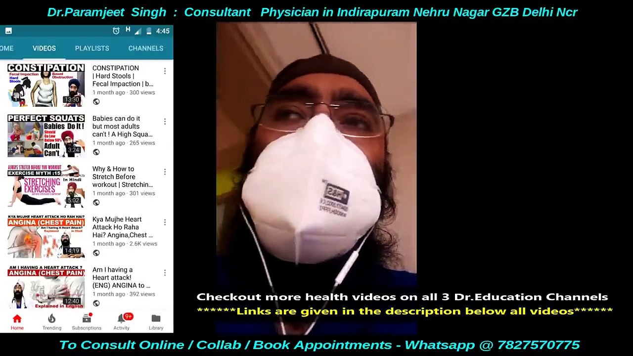 Persistent Symptoms Of Long Covid Weakness, Cough, Confusion & Dizziness Dr.Education