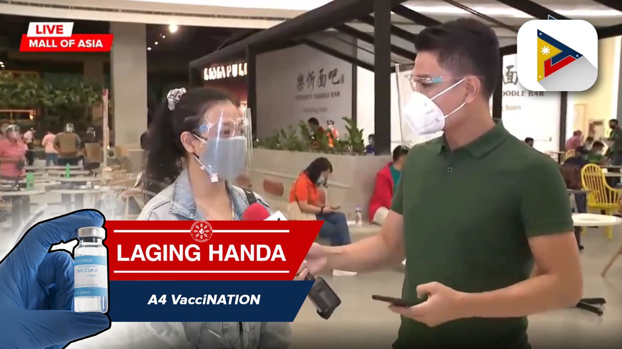 Pagbabakuna sa A4 priority group, sinimulan na ngayong araw