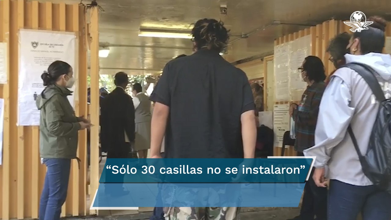 Lorenzo Córdova califica la jornada de exitosa;...