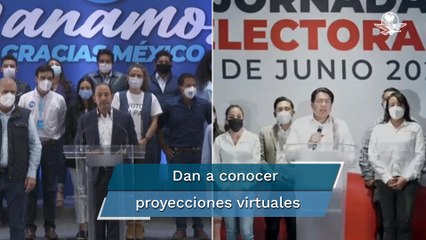 PAN, PRI, MC y Morena se dicen ganadores, pese a falta de resultados oficiales
