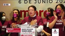 Morena sigue siendo la primer fuerza política del país;  Mario Delgado.