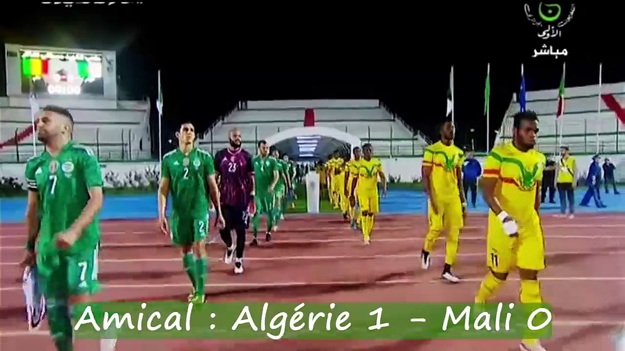Algérie Mali (1-0): Résumé du match