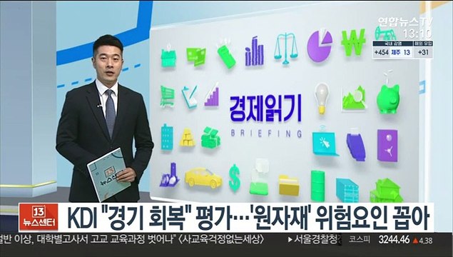 KDI 경기 회복 평가…'원자재' 위험요인 꼽아