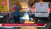 Maltepe'de iki grup arasında silahlı çatışma