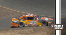Ricky Stenhouse Jr. goes sailing off track at Sonoma