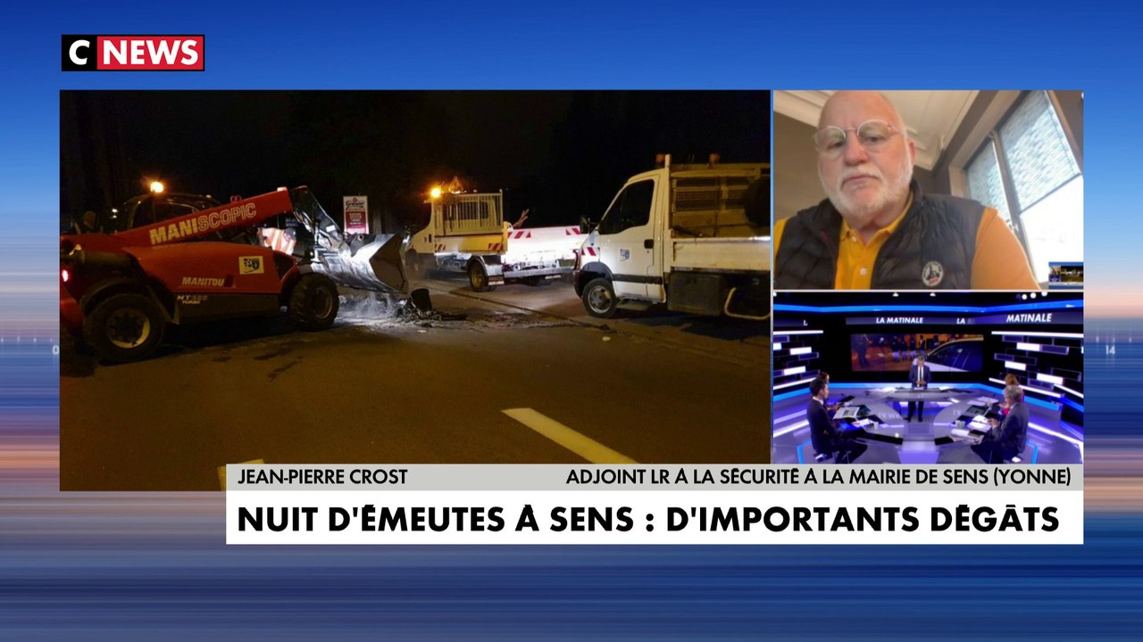 Nuit d'émeutes à Sens : de nombreux dégâts