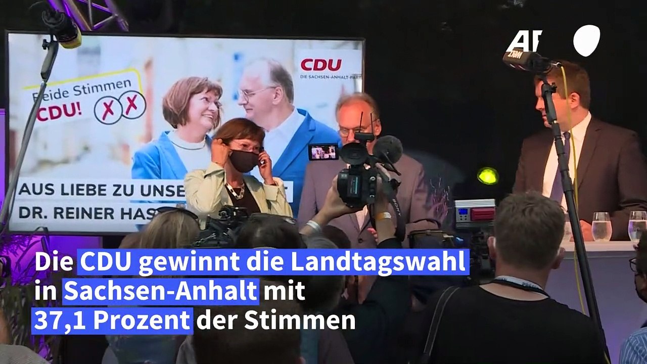 Sachsen-Anhalt: CDU gewinnt mit 37,1 Prozent