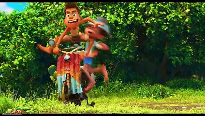 Luca's Parents In Surface World Scene  LUCA (NEW 2021) Movie CLIP 4K