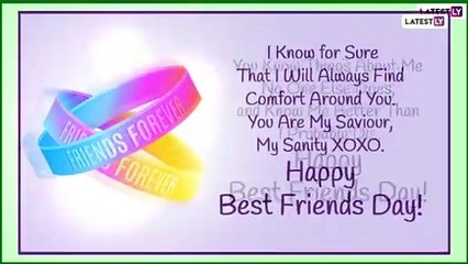 Happy National Best Friend Day 2021 Messages: Images, Friendship Quotes & Greetings for Special Day