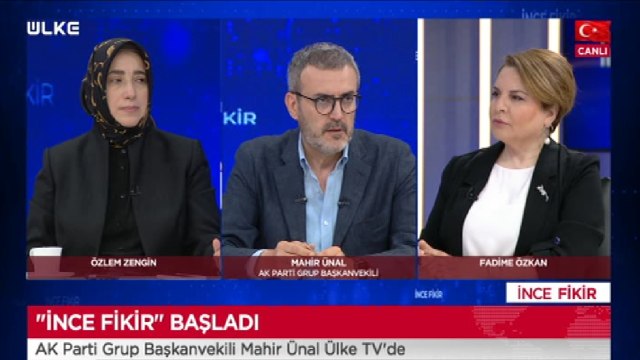 İnce Fikir - Fadime Özkan | Özlem Zengin | Mahir Ünal | 6 Haziran 2021