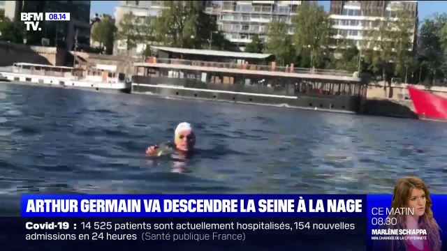 Arthur Germain, le fils d’Anne Hidalgo, se lance pour 774 km à la nage dans la Seine