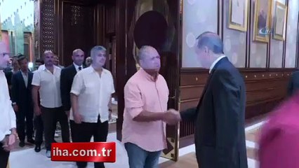 Erdoğan ünlü isimleri konuk etti