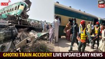 Ghotki train accident live updates | ARY News |