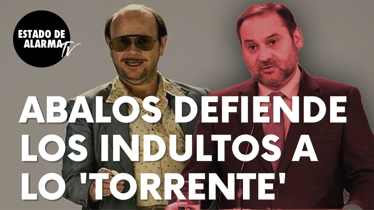 El ministro de Transportes, José Luis Ábalos, defiende los indultos al más puro estilo de ‘Torrente’