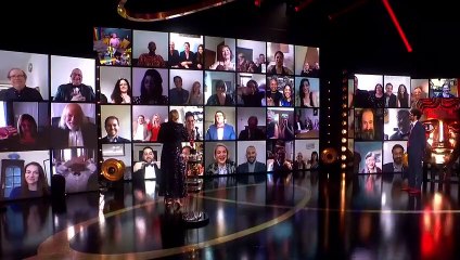 Diversity’s Ashley and Jordan accept the award for Virgin Media ’s #MustSeeMoment at the 2021 BAFTA TV Awards